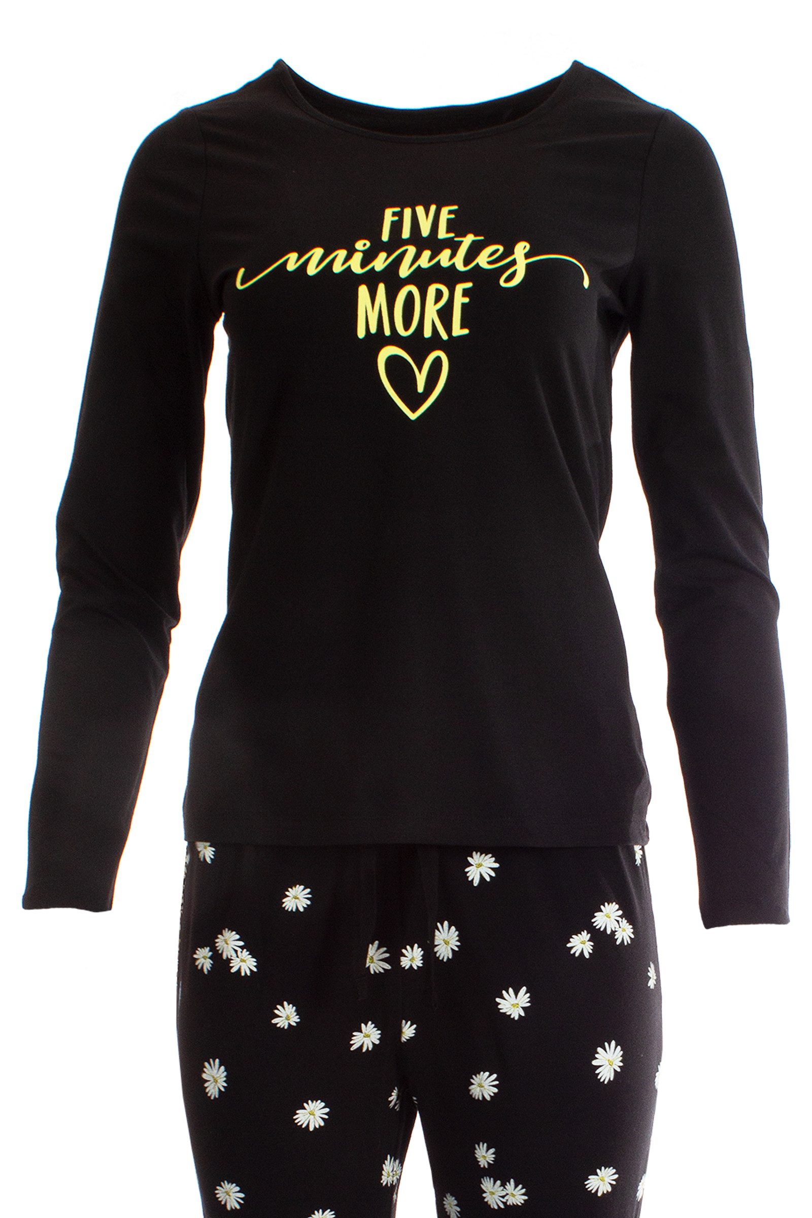 Era&Me Pyjama Damen Pyjama Set Schlafhose + Langarm Oberteil (Schlafanzug S günstig online kaufen