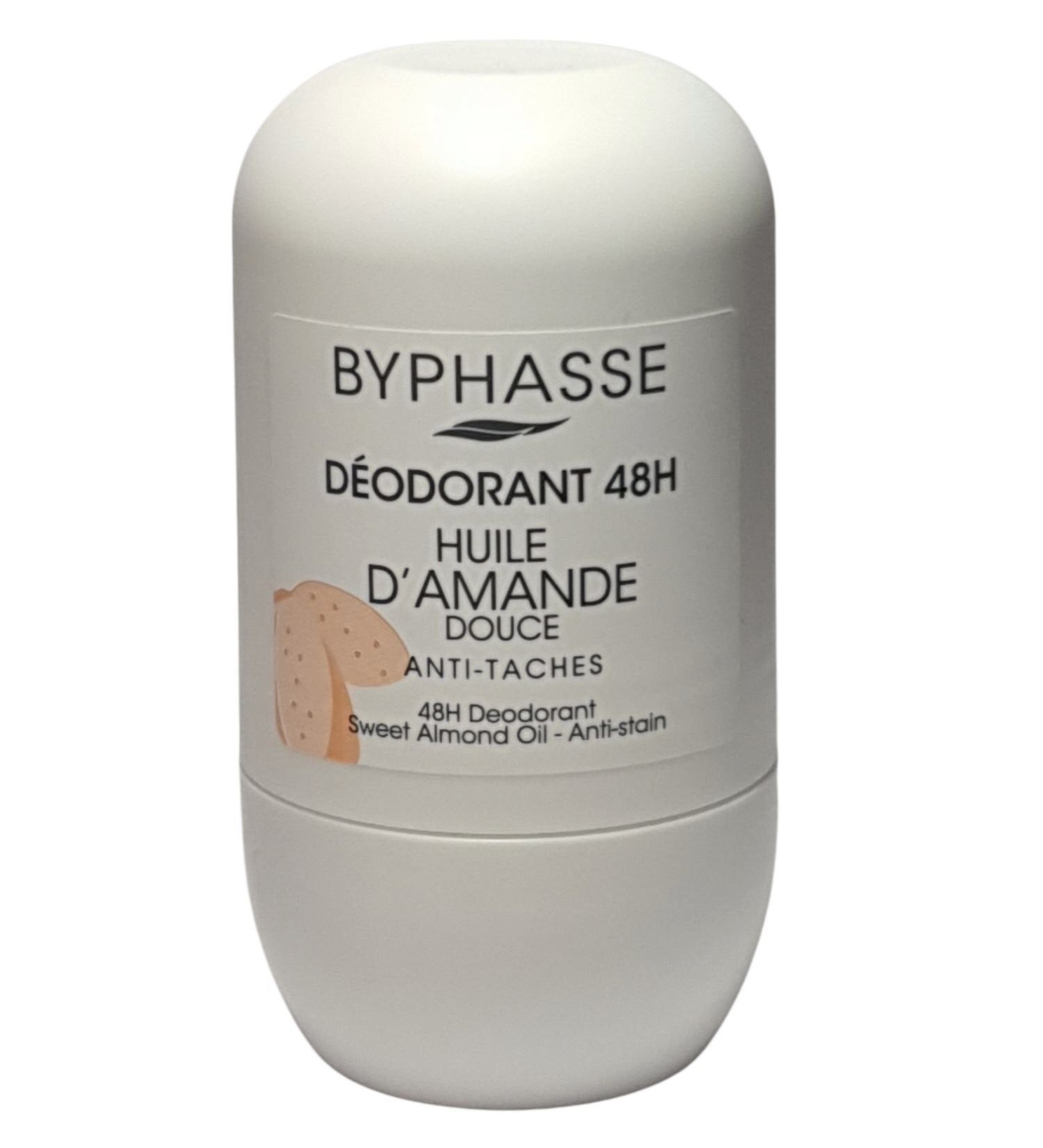 Byphasse Deodorant 24 H Baumwolle – Roll-On, 50 Ml, Für Alle Hauttypen