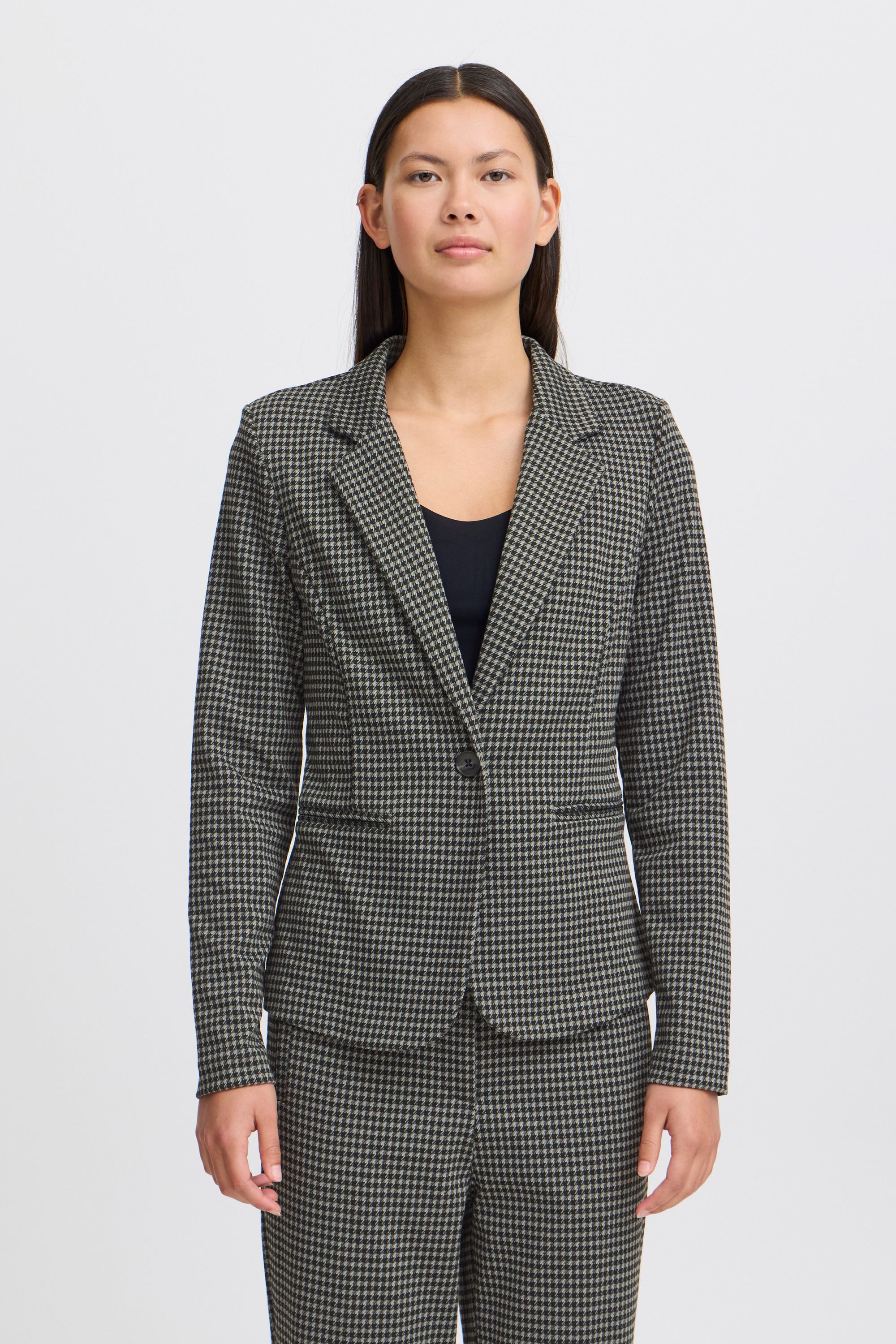 Kurzblazer IHKATE HOUNDSTOOTH BL2
