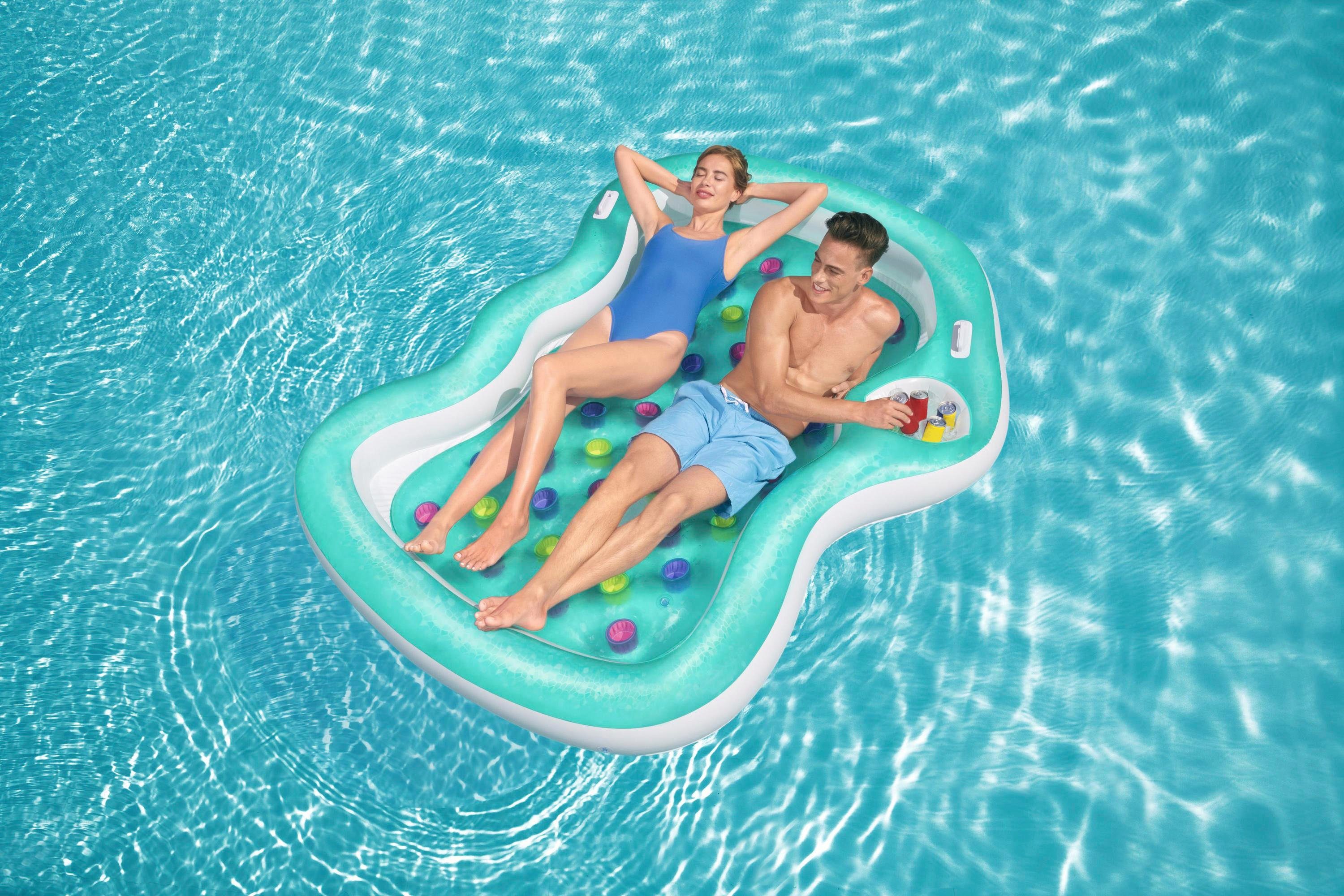 Bestway Badeinsel Double Designer Lounge 2 Personen