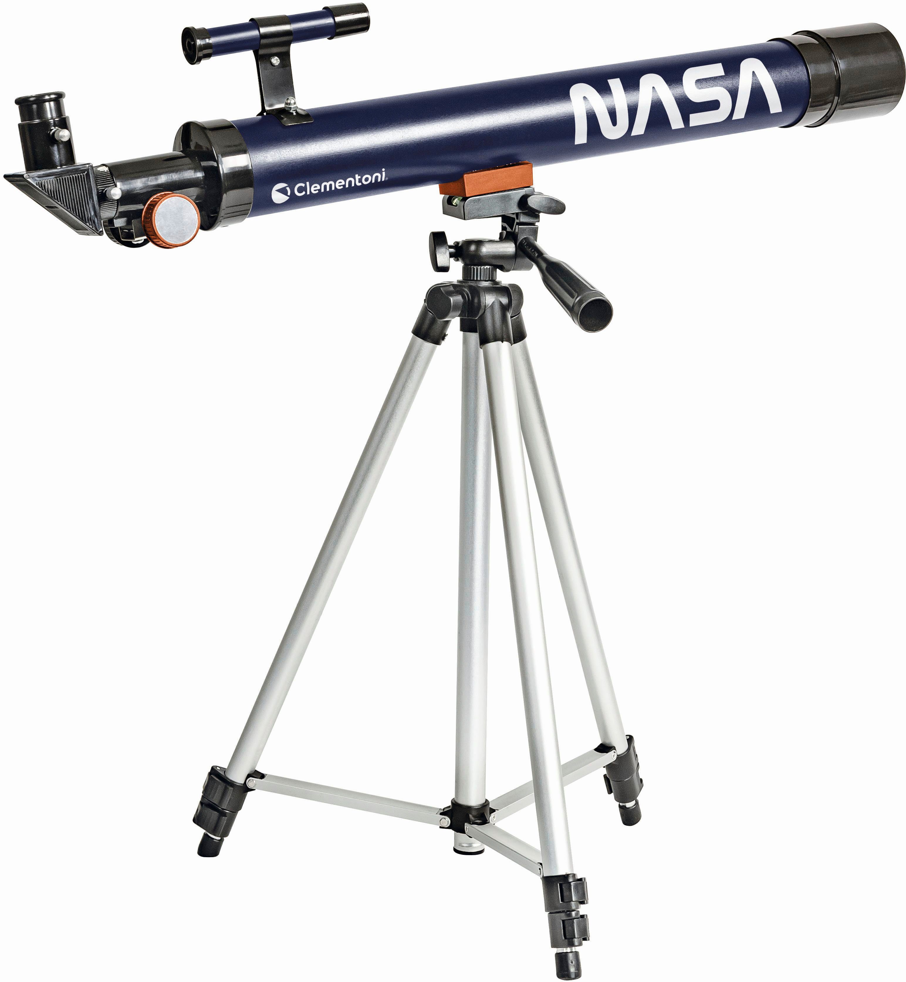Clementoni® Teleskop Nachthimmel zur Mond, Beobachtung Entdecker-Teleskop, Sternen von für Galileo, NASA-Teleskop Kinder oder
