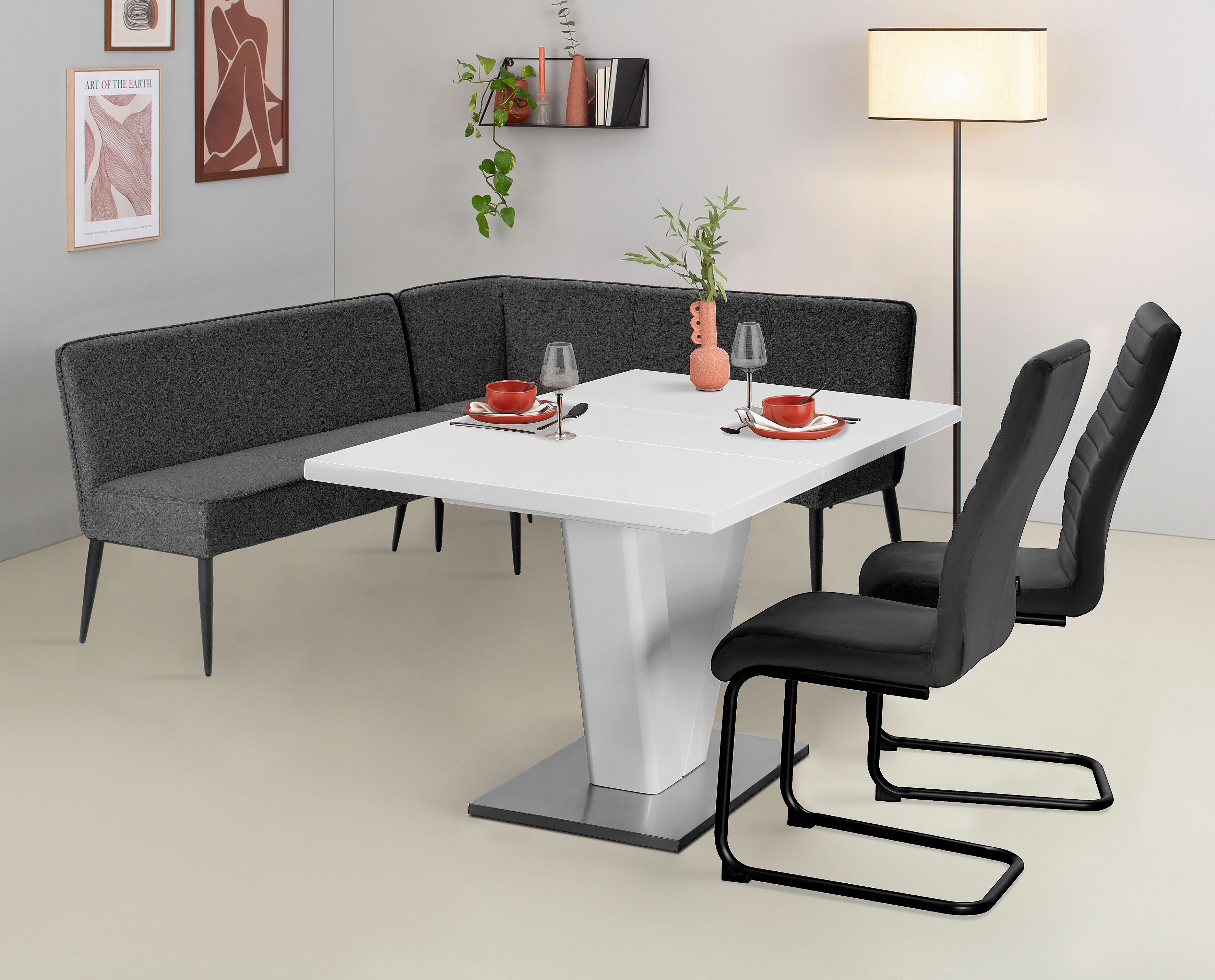 OTTO home Eckbank Lenzrose, (Esszimmerbank, Bank), günstig online kaufen