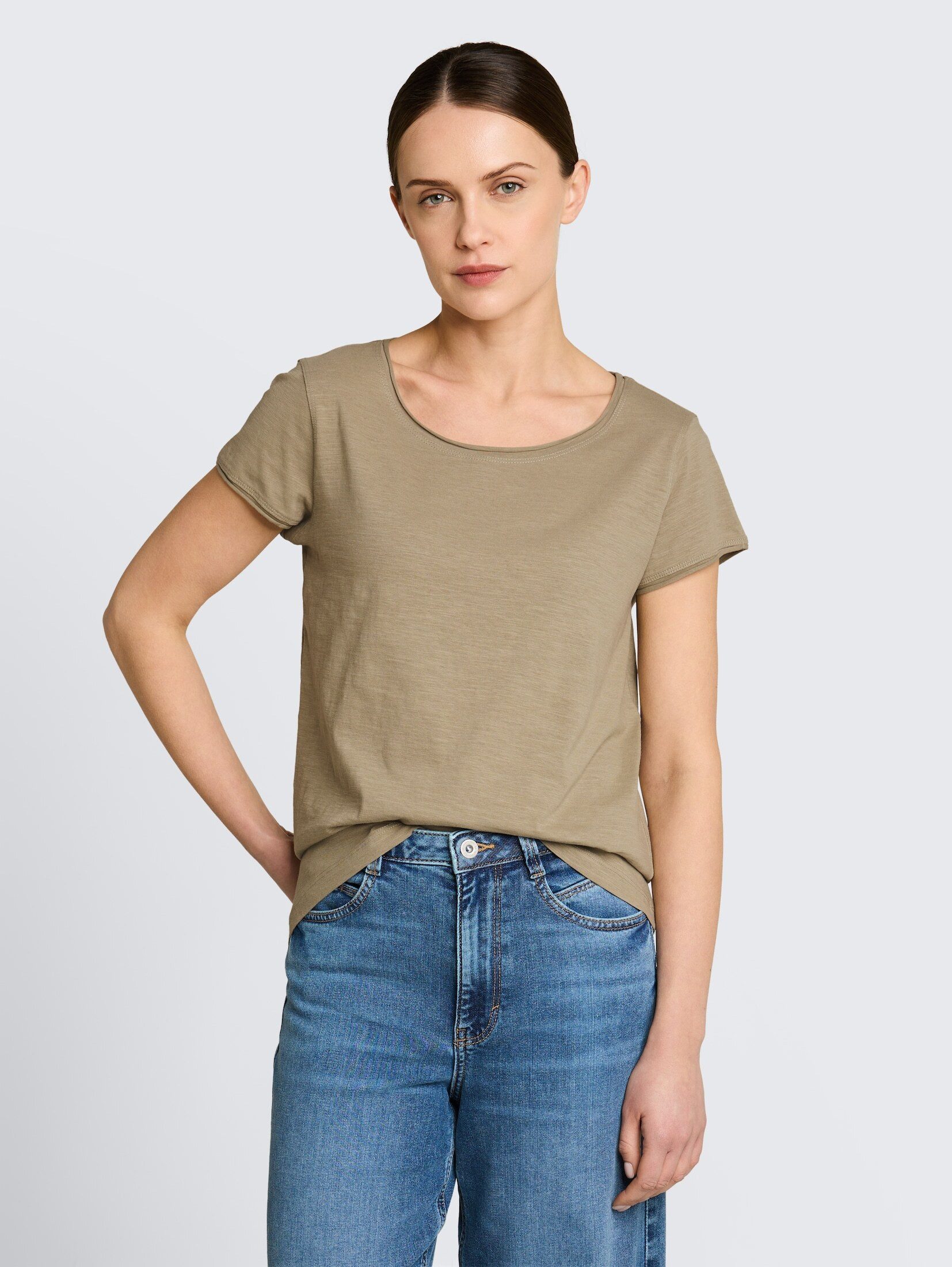 TOM TAILOR T-Shirt T-Shirt T-Shirt aus Baumwolle