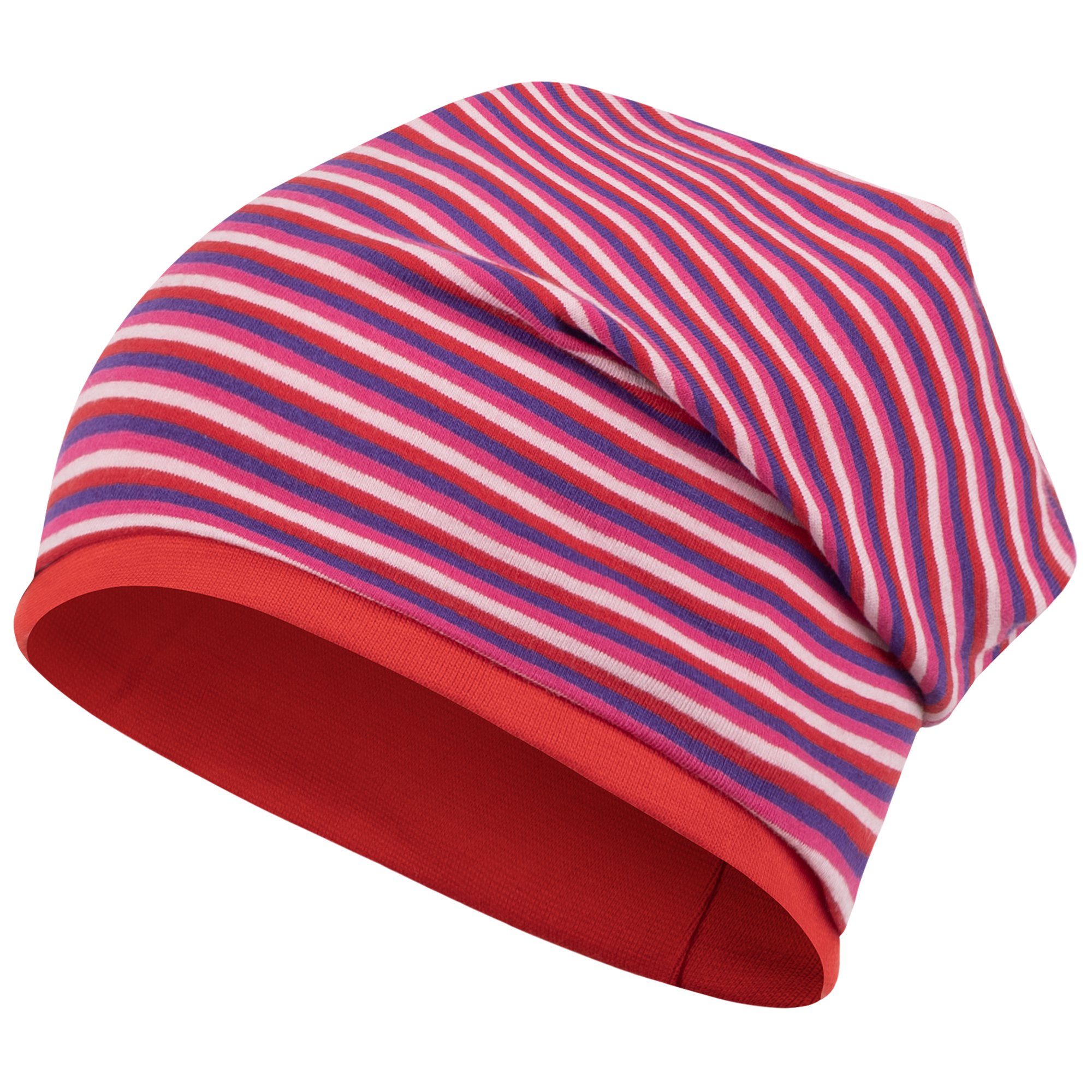 Jerseymütze Mädchen Mütze Übergangsmütze Beanie Stoffmütze