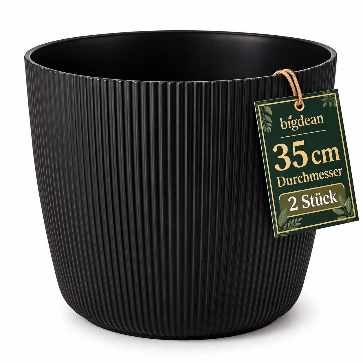 Schwarze Outdoor Blumentöpfe online kaufen