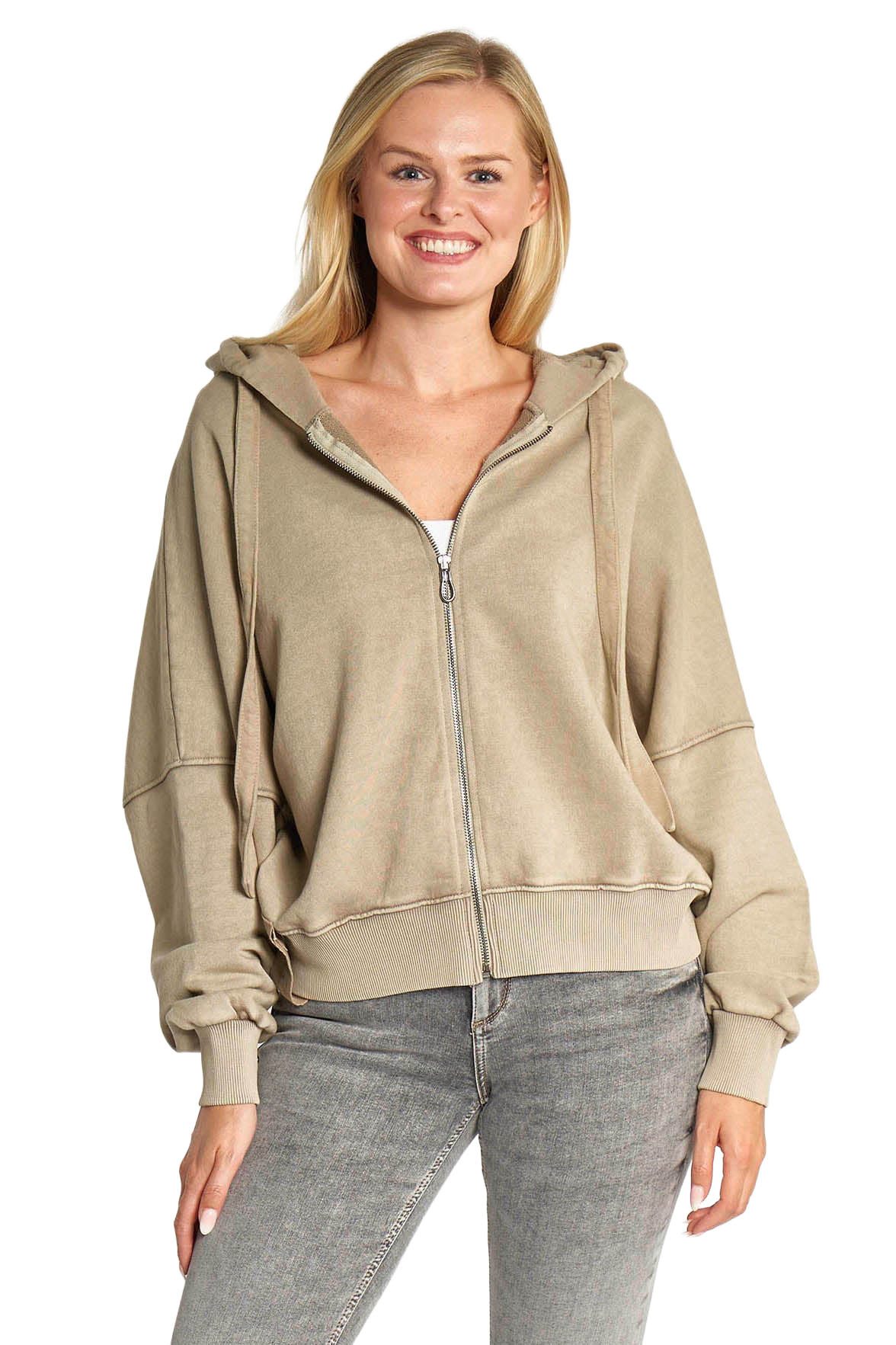 Zhrill Sweatshirt ZHODA ZIP (0-tlg) günstig online kaufen