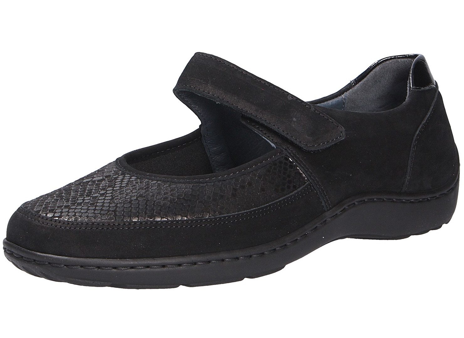 Waldläufer Damen Slipper schwarz Größe Slipper