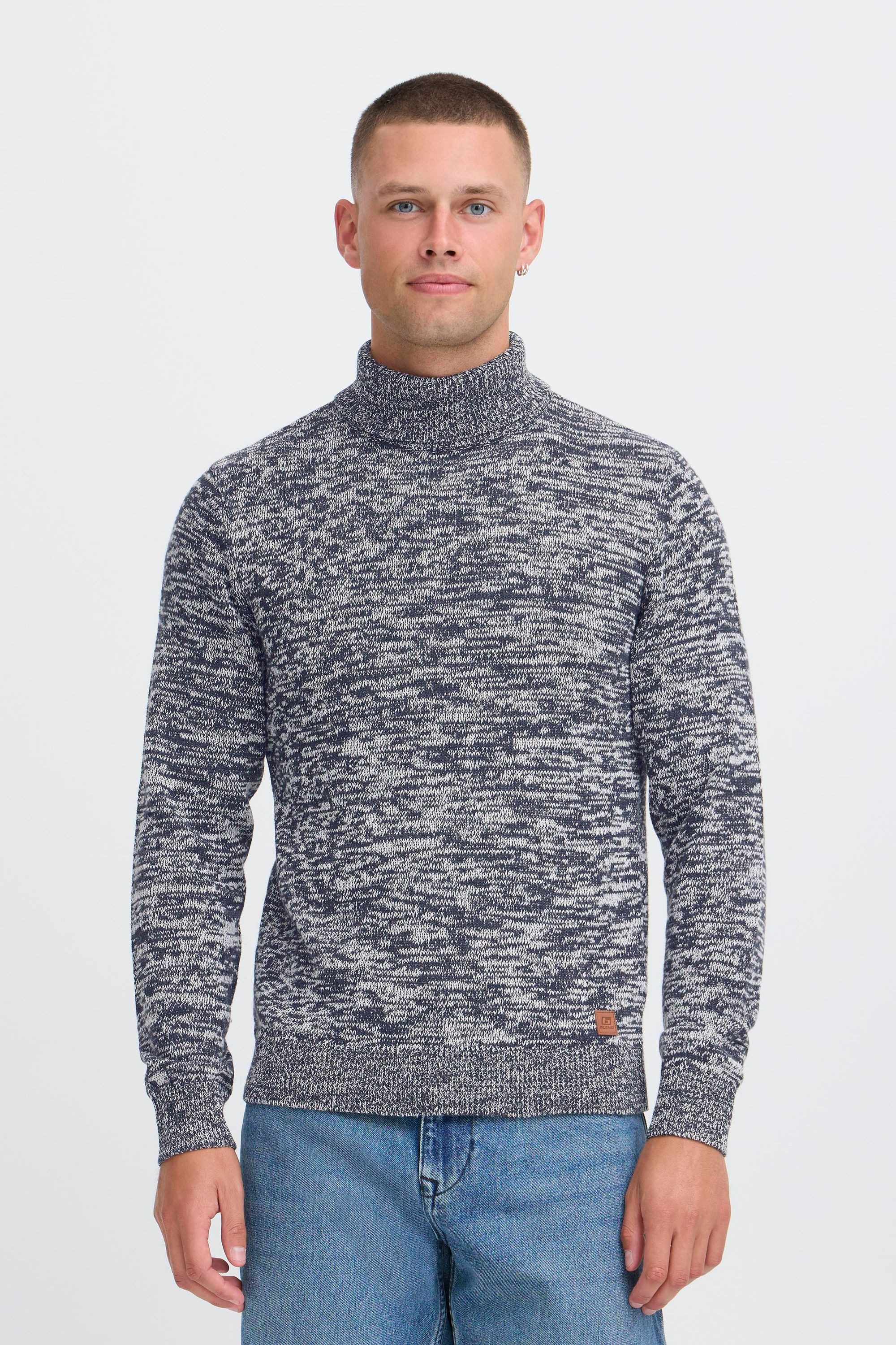 Blend Rollkragenpullover BHDami Stilvoller Basic Strickpullover günstig online kaufen