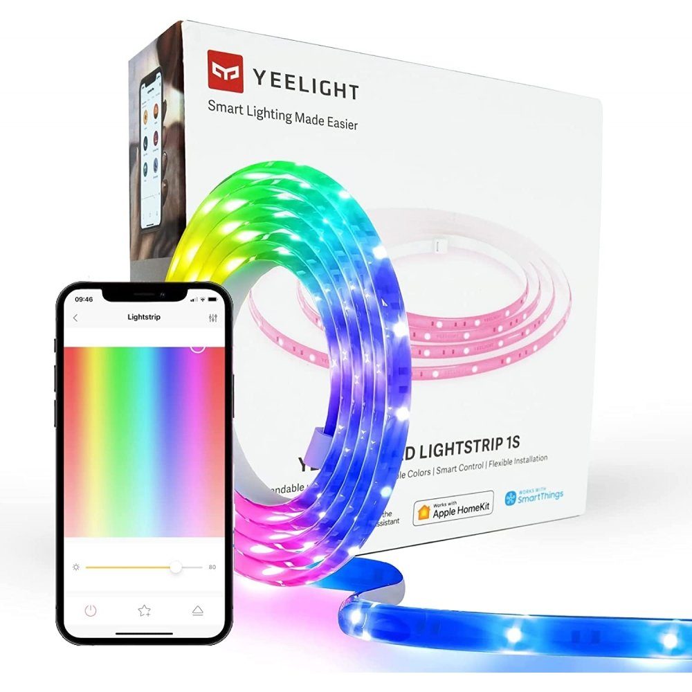 LED Lightstrip - - 1S LED-Streifen LED mehrfarbig yeelight Stripe
