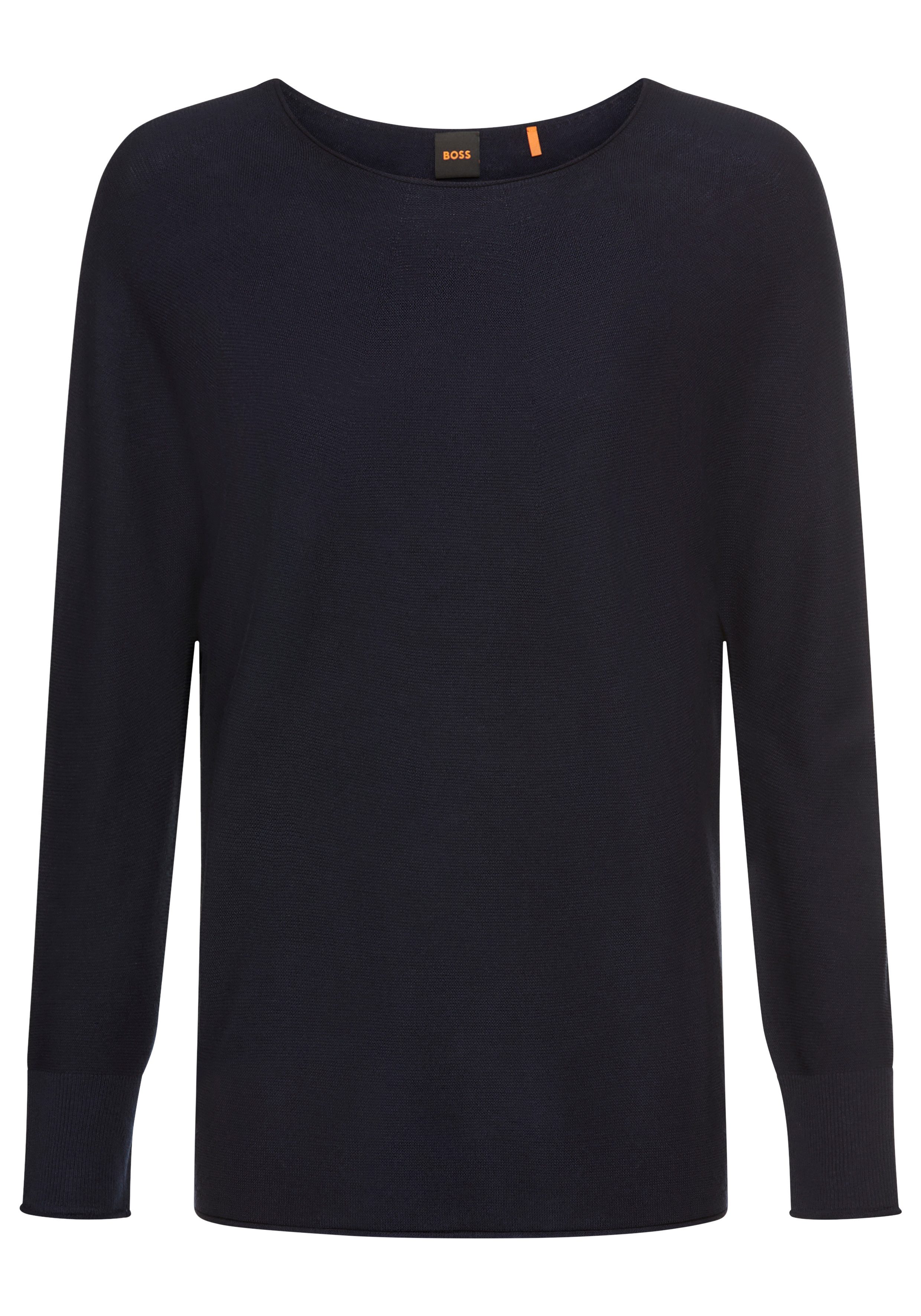 BOSS ORANGE Strickpullover Falandrana Premium Damenmode im Materialmix mit Kaschmir-Anteil