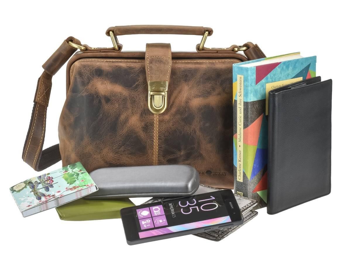 Greenburry Handtasche "Vintage" Bügeltasche Leder, Shopper, günstig online kaufen