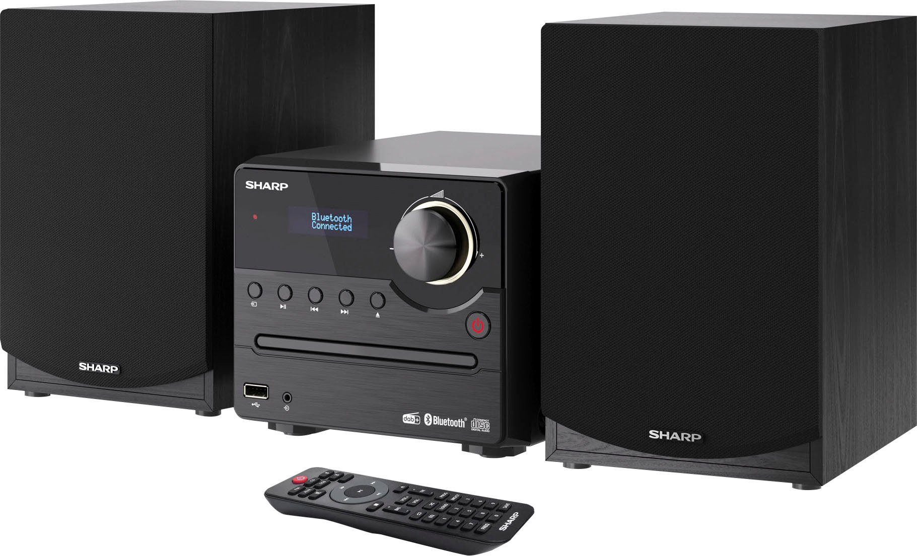 Sharp Audio-System XL-B517D Mikro 2.0 (45 W, Bluetooth)