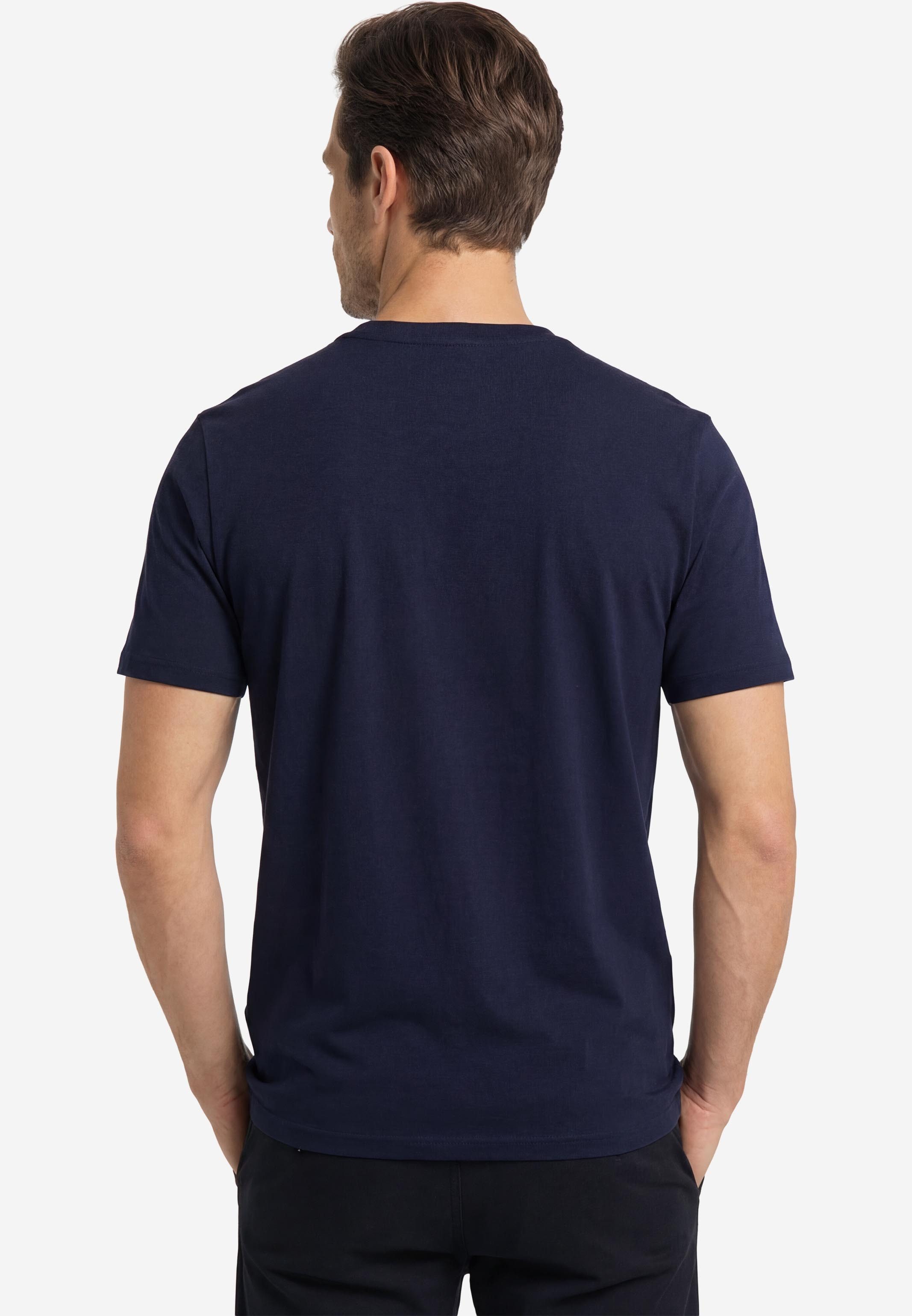 CASAMODA T-Shirt 4er Pack Basic (Spar-Set, 4-tlg) T-Shirt - Baumwolle - Atmungsaktiv - Reine Baumwollqualität