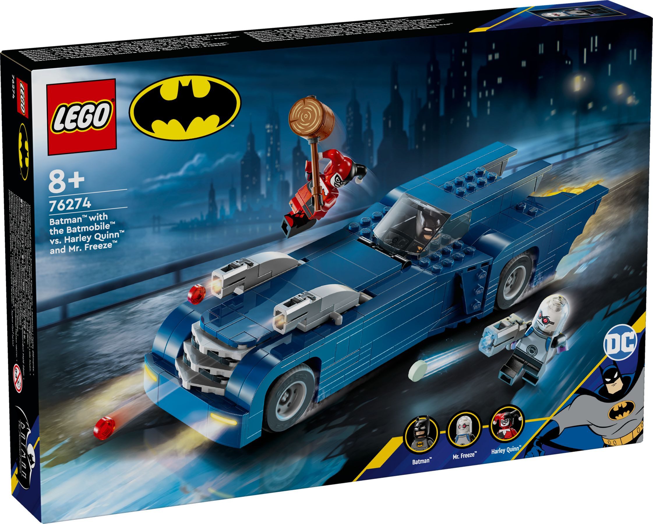 LEGO® LEGO® Super Heroes 76274 Batman™ im Batmobil™ vs. Harley Quinn™ Konstruktionsspielsteine