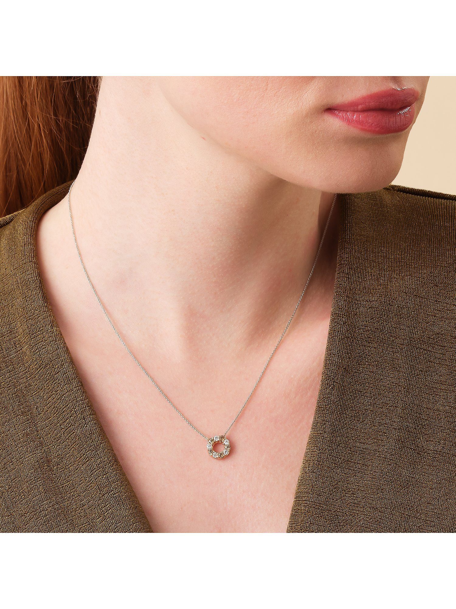 CHRIST Collier rot...