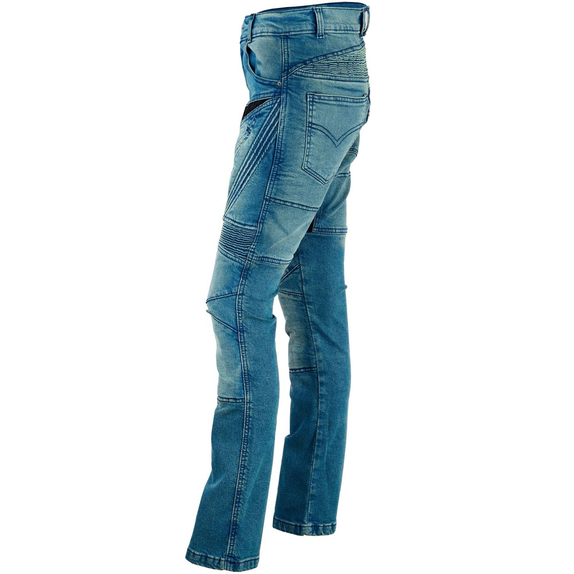 BULLDT Motorradhose JEANS-010 Damen (mit 4 abnehmbaren Protektoren) BULLDT Damen Jeans Gefüttert mit Aramid-Stoff