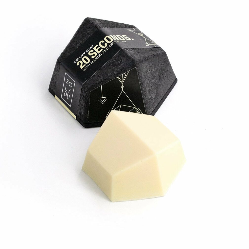 Solidu Nagelpflegecreme 20 Seconds Creamy Mango Hand & Body Soap Bar 55g