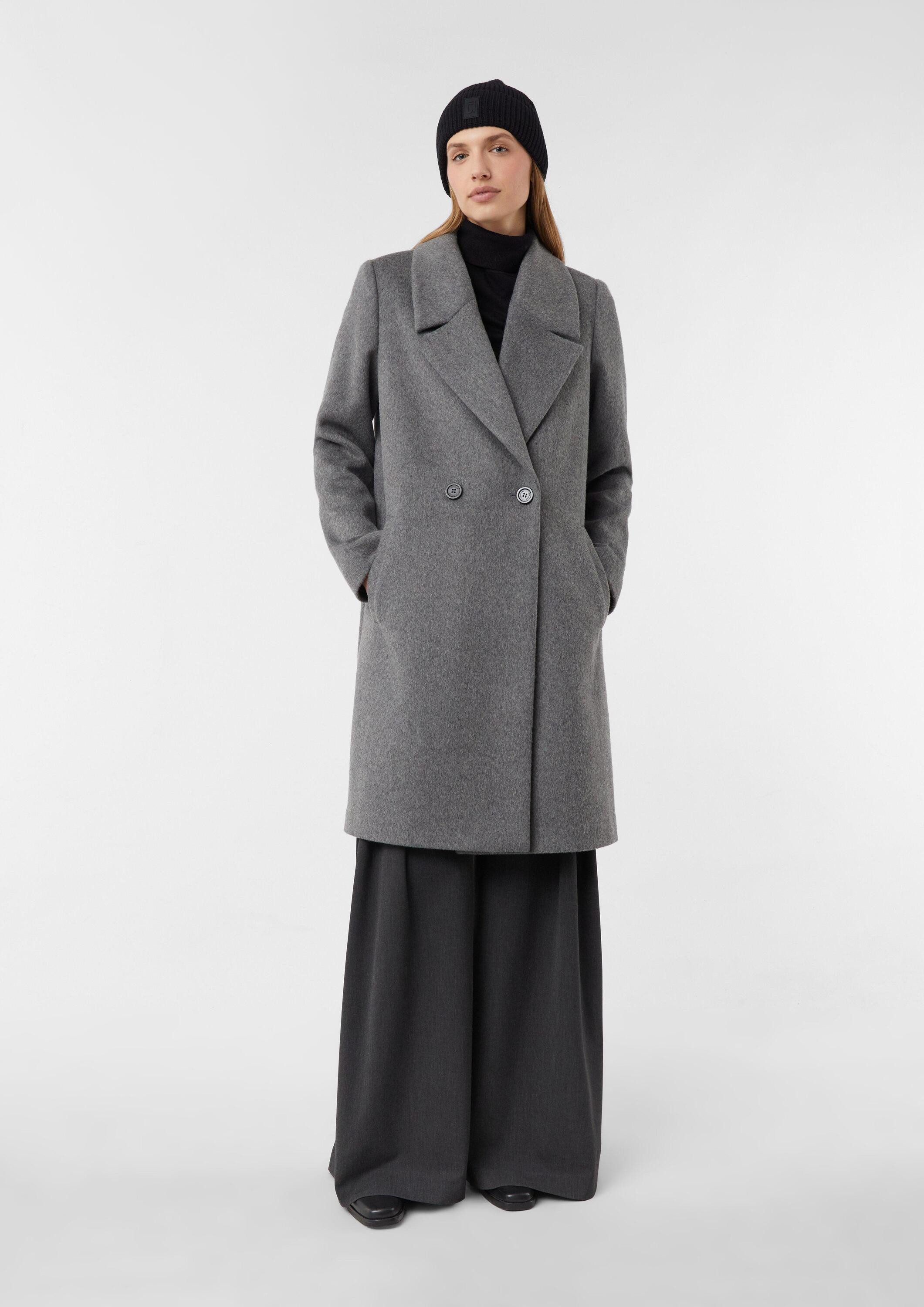 comma Strickmütze Mütze Strickmütze mit Logo-Patch günstig online kaufen