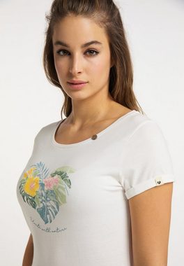 Ragwear T-Shirt FLORAH PRINT ORGANIC Nachhaltige & vegane Mode Damen