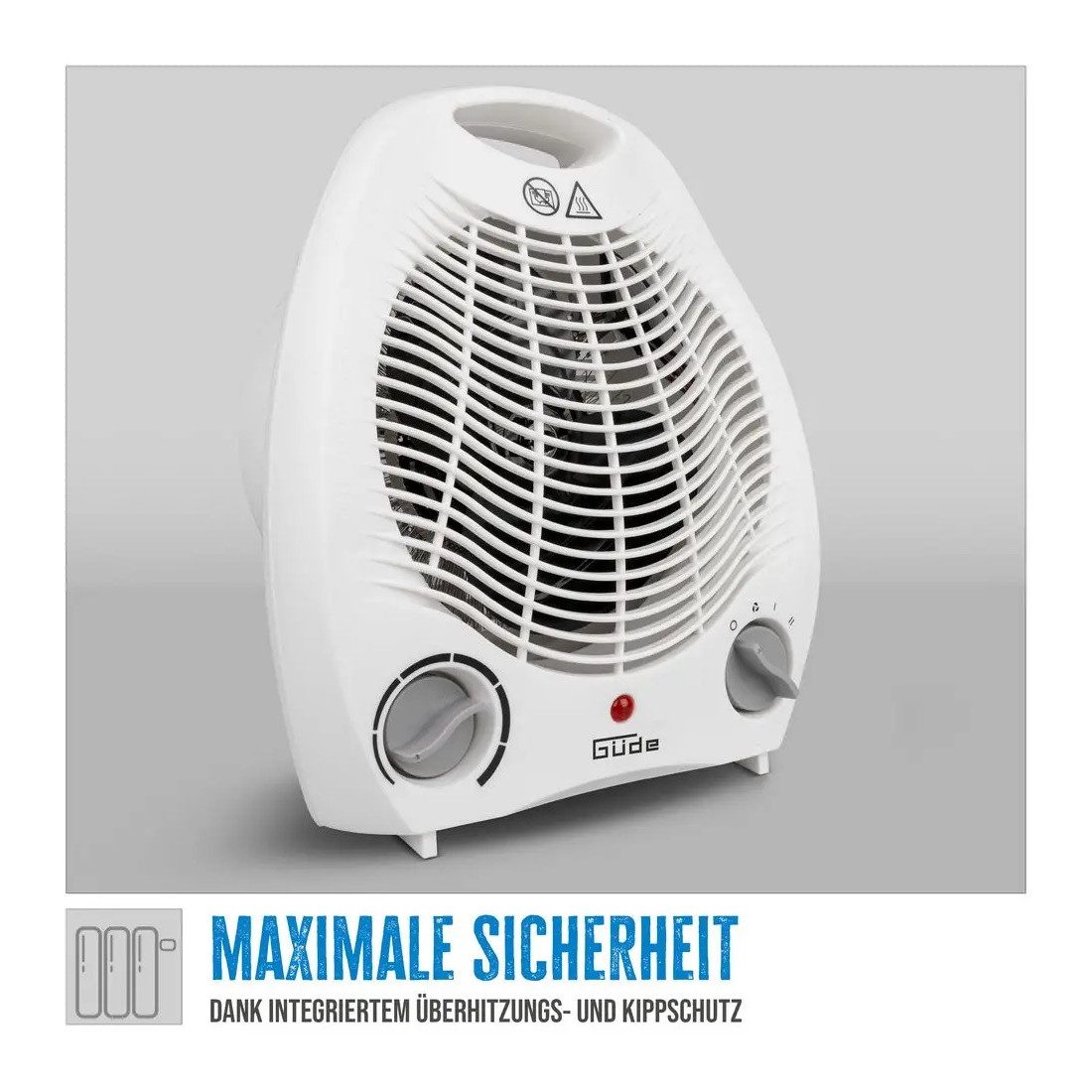 Güde Heizgerät Heizlüfter GH 2000, 2000 W günstig online kaufen