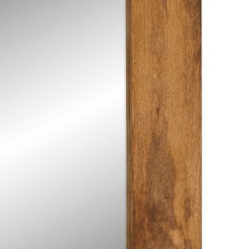 vidaXL Spiegel Spiegel 70x50 cm Massivholz Mango und Glas (1-St)