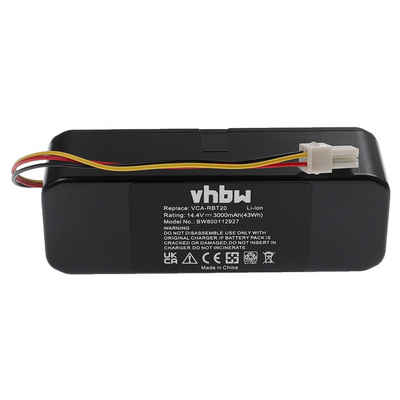 vhbw Ersatz für Samsung VCA-RBT20, DJ96-00136B, DJ96-0083C für Staubsauger-Akku Li-Ion 3000 mAh (14,4 V)