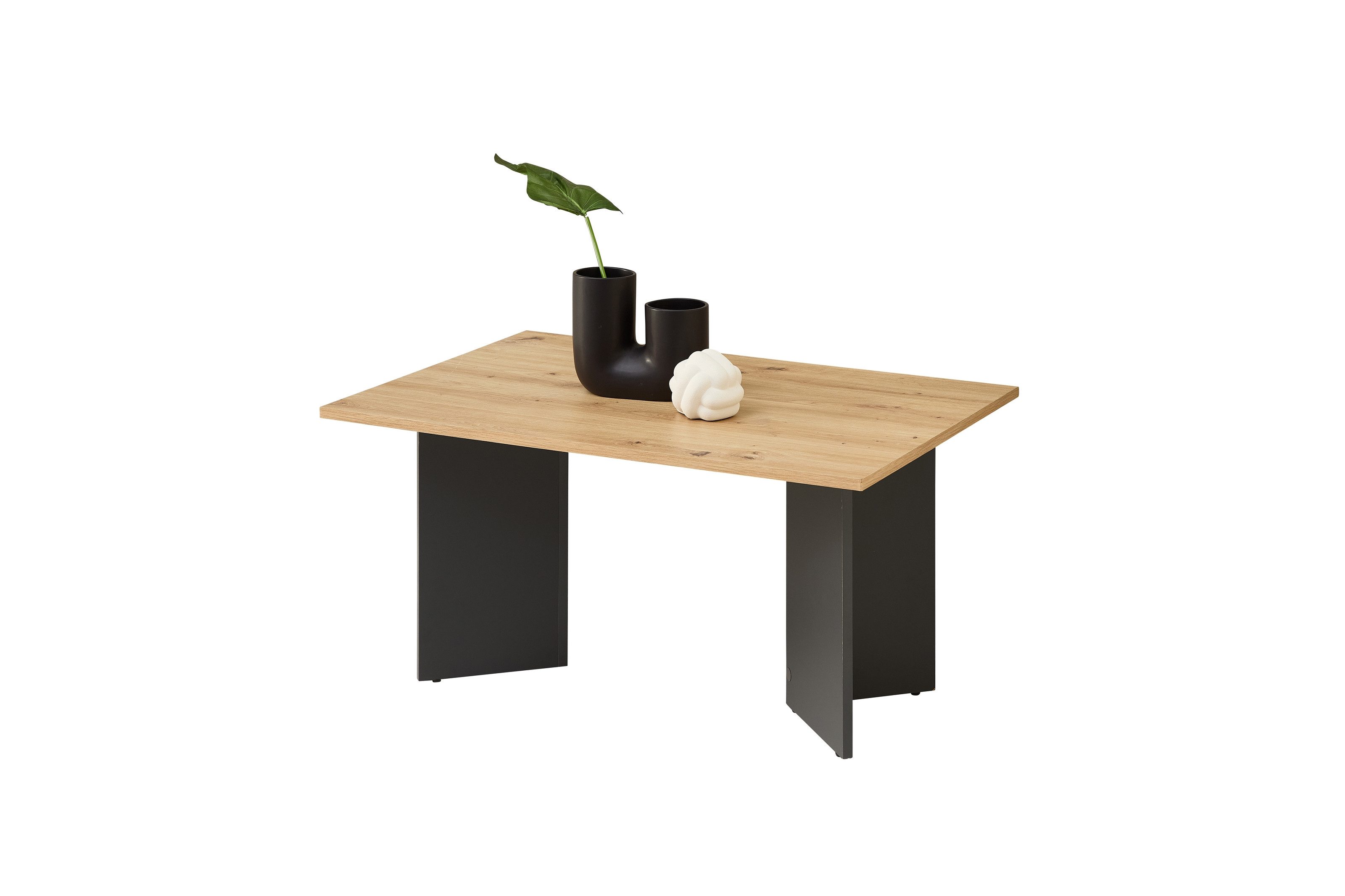 Stolkom Sp.z.o.o. Couchtisch in Artisan Eiche Dekor, grau - 86x44x58cm (BxHxT)