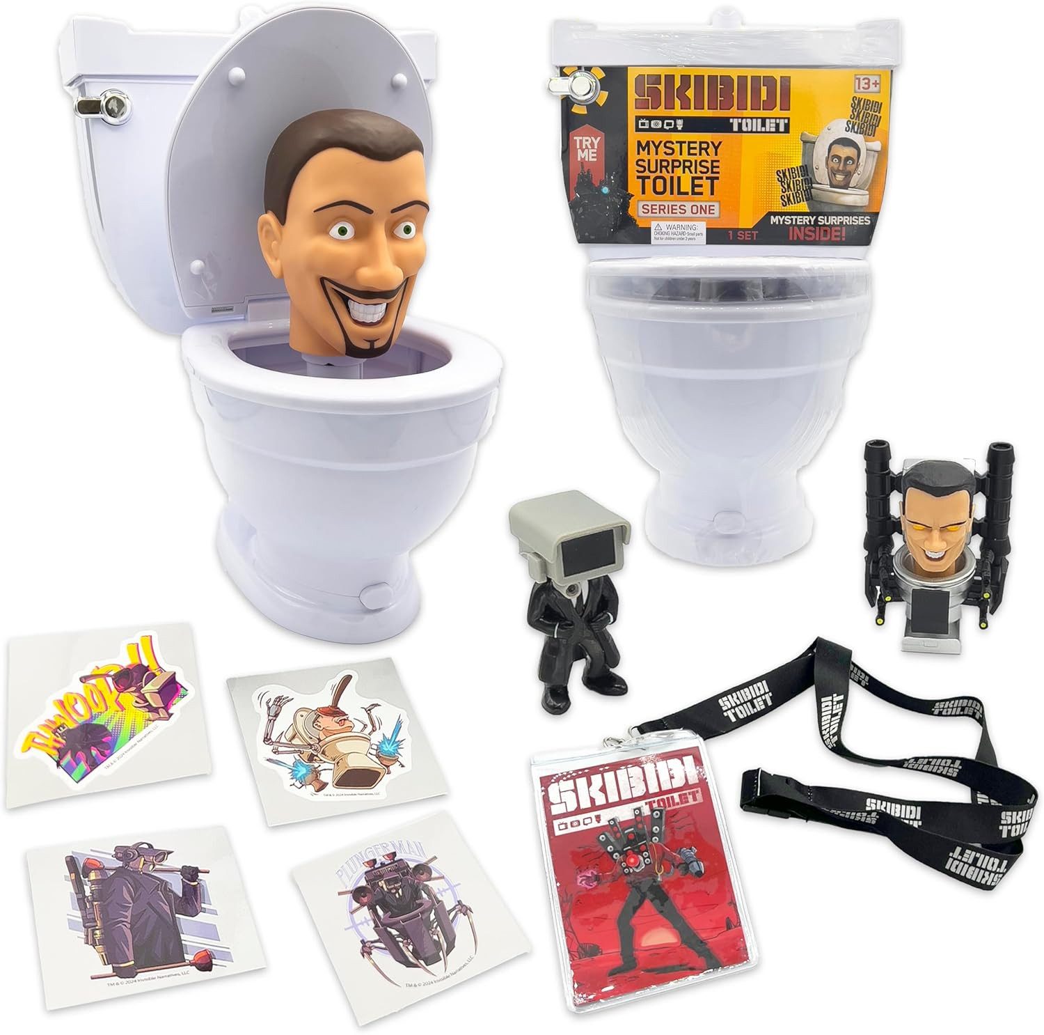 Spielfigur Skibidi Toilet - Mystery Toilet (NEU & OVP)