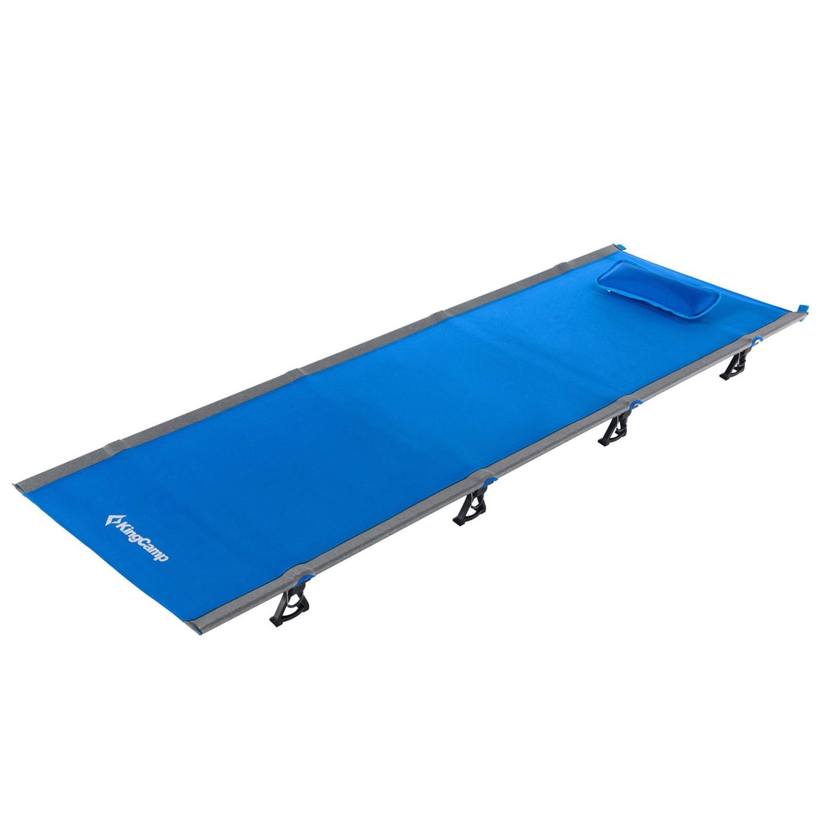 KingCamp Feldbett Alu Feld Bett XL Outdoor Klick Klappbett - Camping