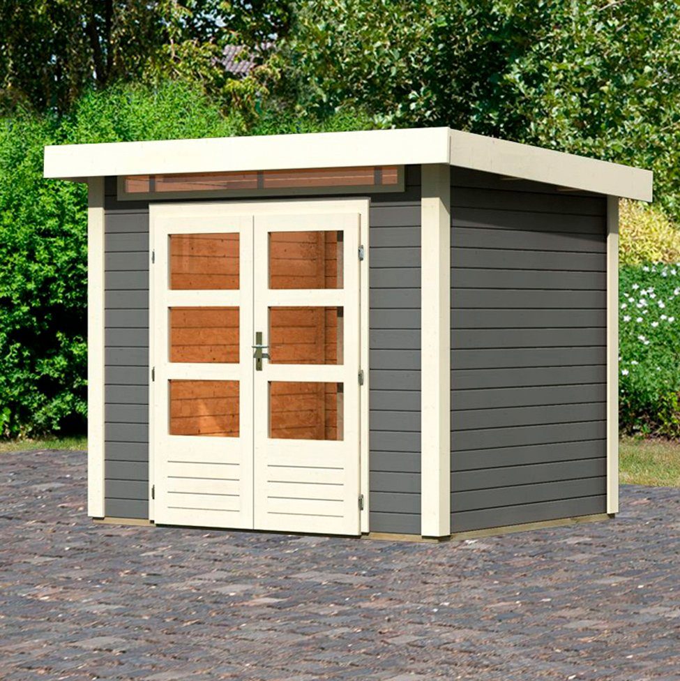 Karibu Gartenhaus Ammersee 2, BxT: 276x232 cm