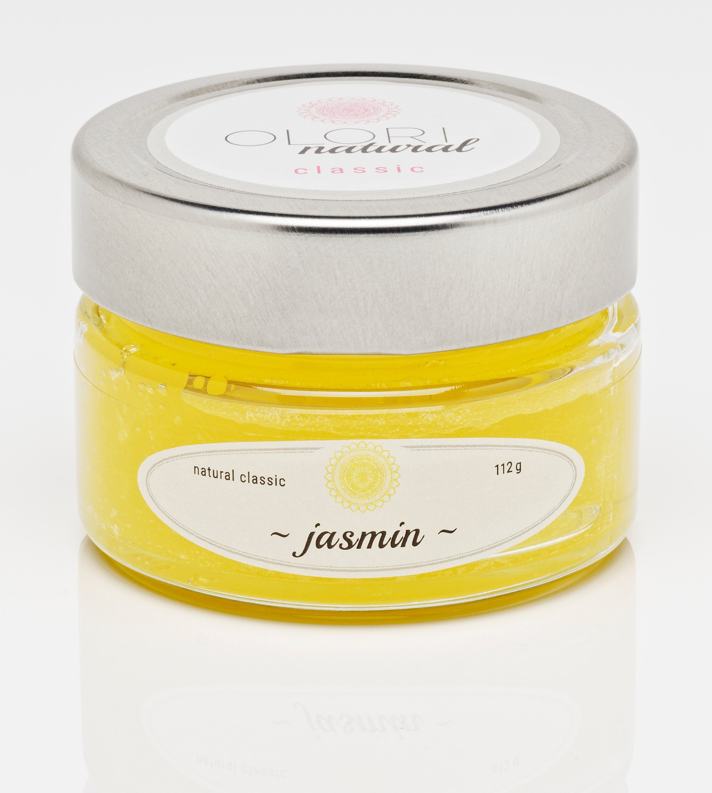 Raumduft Duftöl Jasmin im Glas I Raumduft mit ätherischen Ölen I 112g