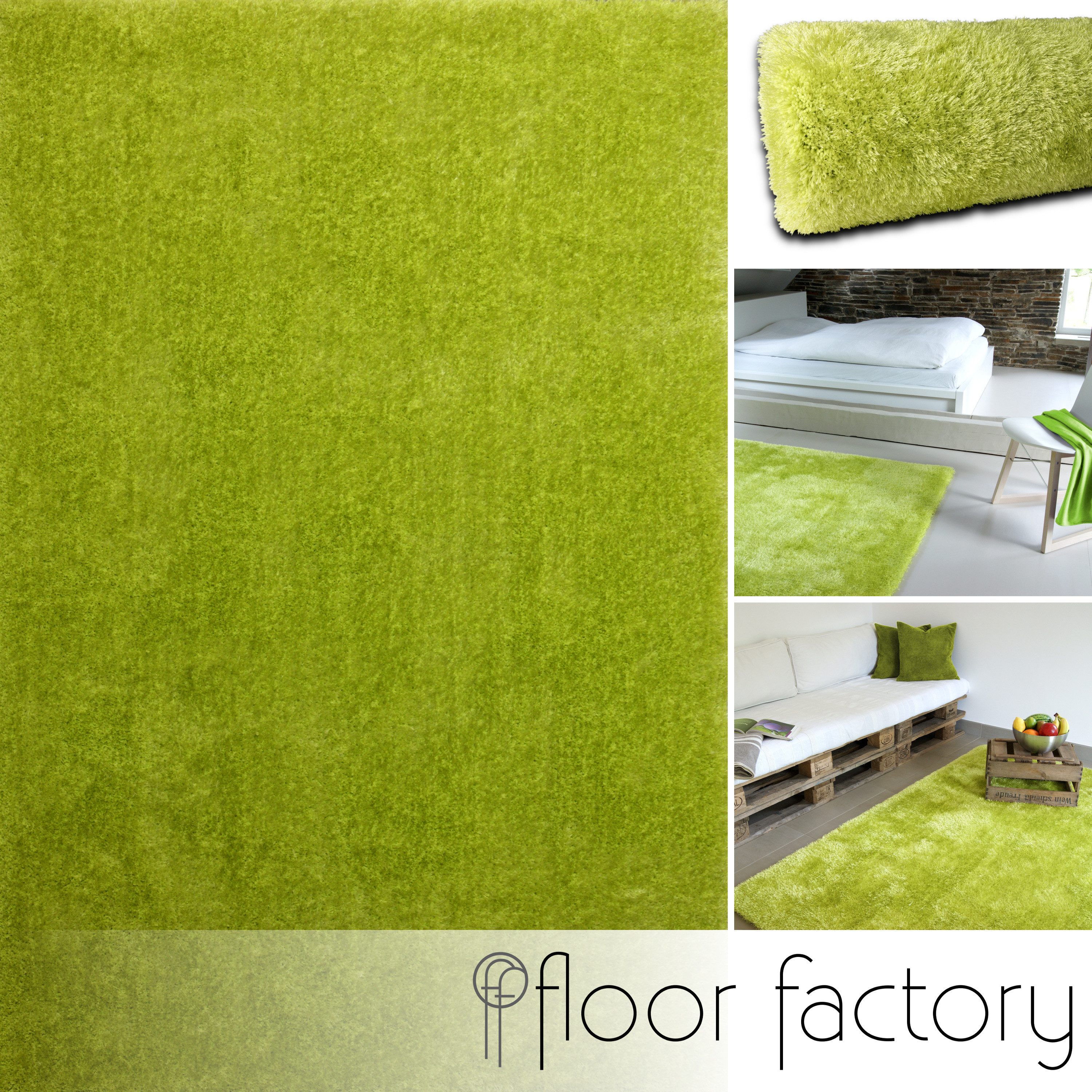 floor factory Hochflor-Teppich Seasons, rechteckig, Höhe: günstig online kaufen