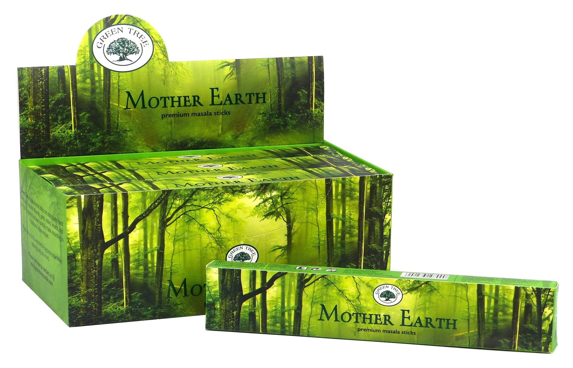 Green Tree Ароматические палочки Green Tree Incense "Mother Earth" 15gr.