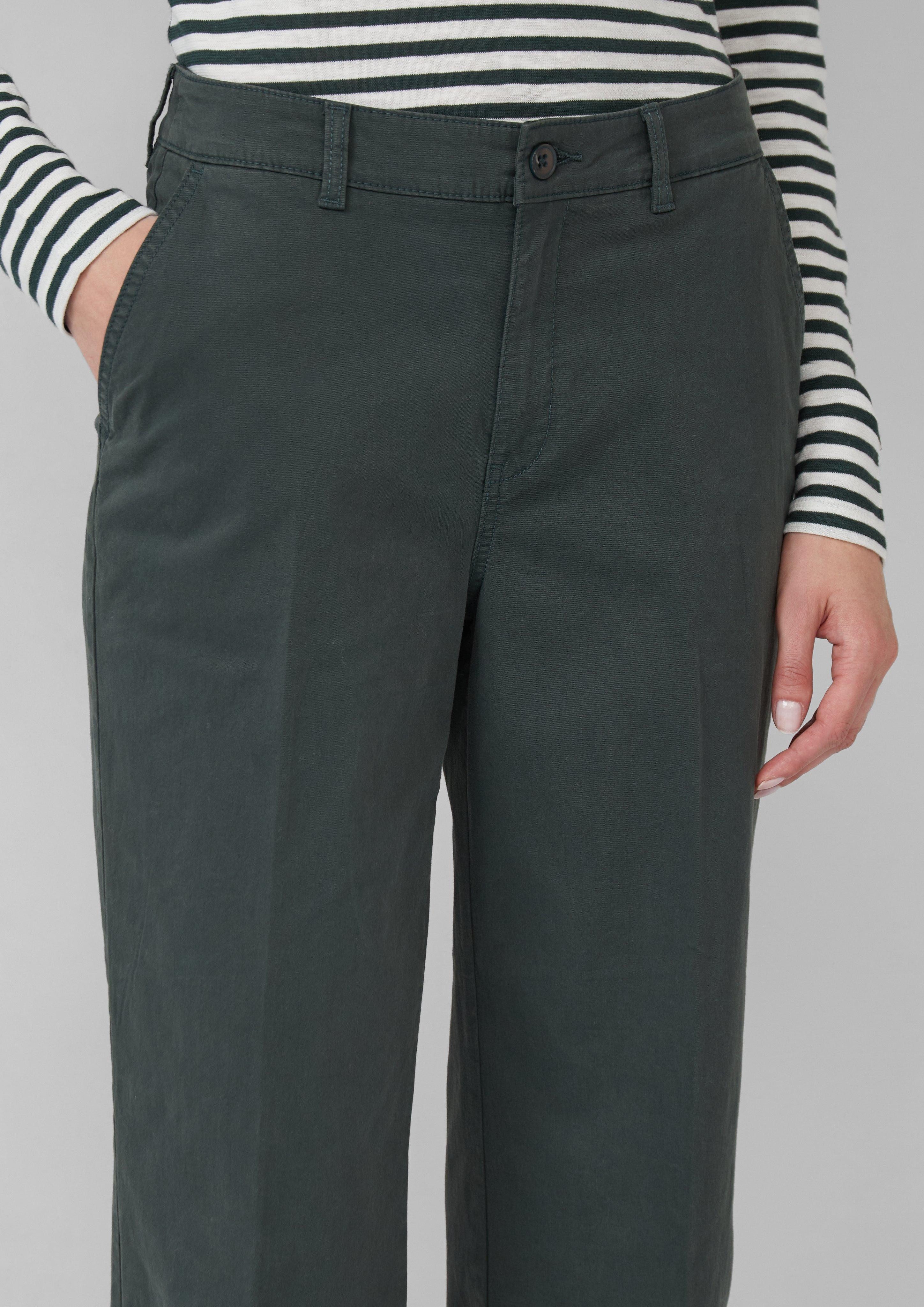 s.Oliver 7/8-Hose Baumwoll-Culotte mit Bügelfalte und günstig online kaufen