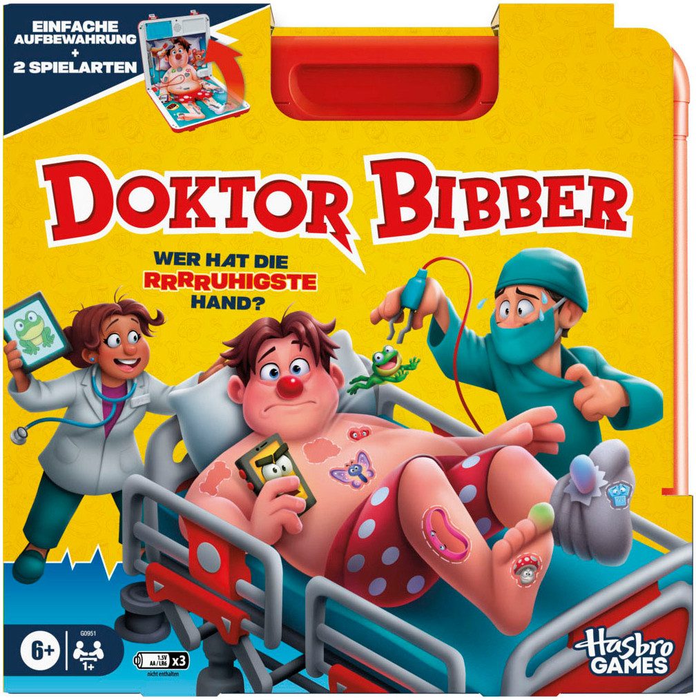 Hasbro Spiel Doktor Bibber, Kinderspiel
