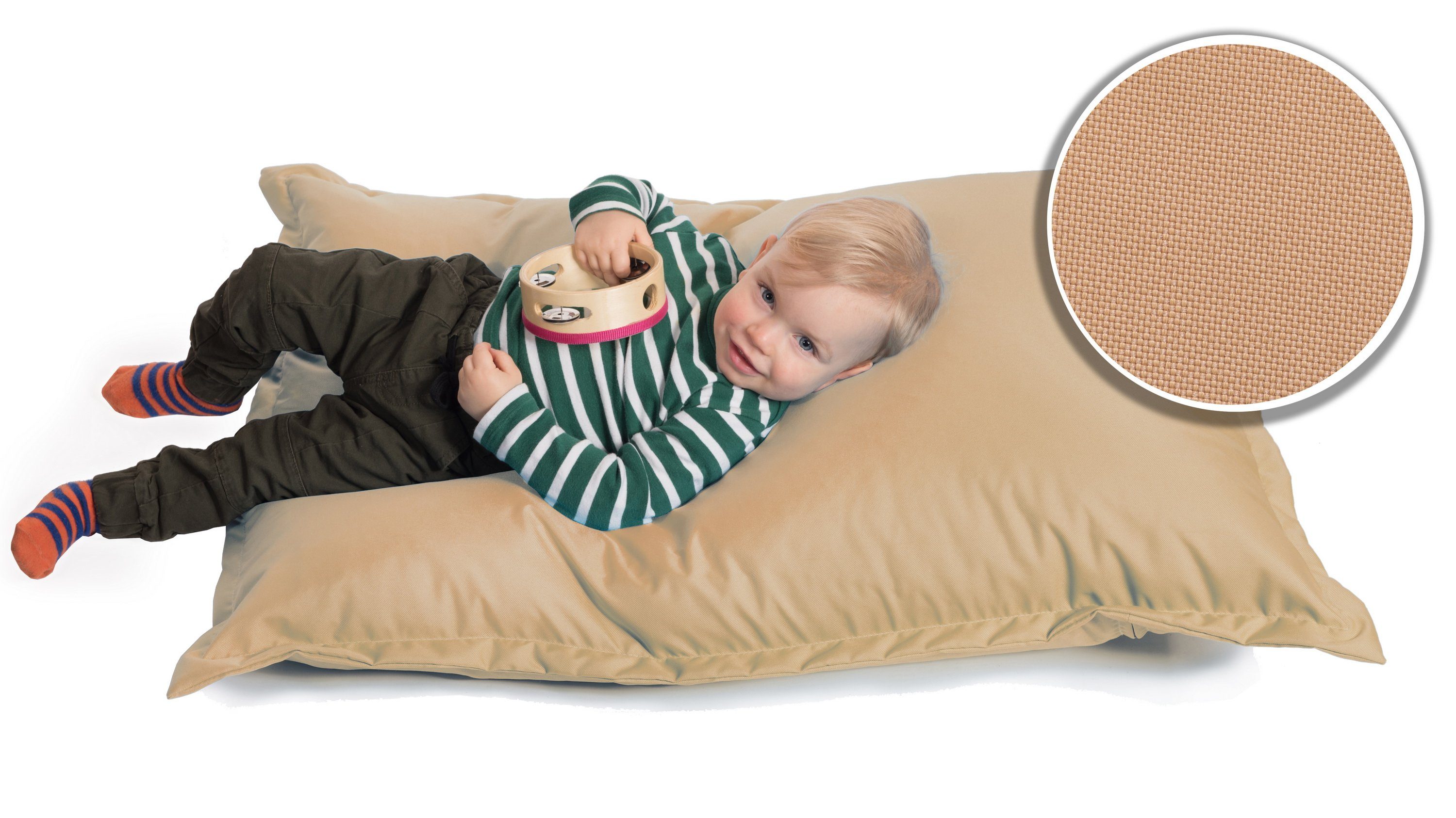 beige Outdoor & Sitzsack Indoor sunnypillow