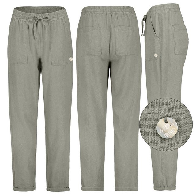 Eight2Nine Chinos Eight2nine Damen Leinen Hose Leinenhose Regular Freizeith günstig online kaufen