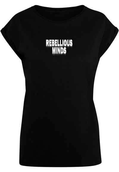 Merchcode T-Shirt Merchcode Damen Ladies Rebellious Minds T-Shirt (1-tlg)