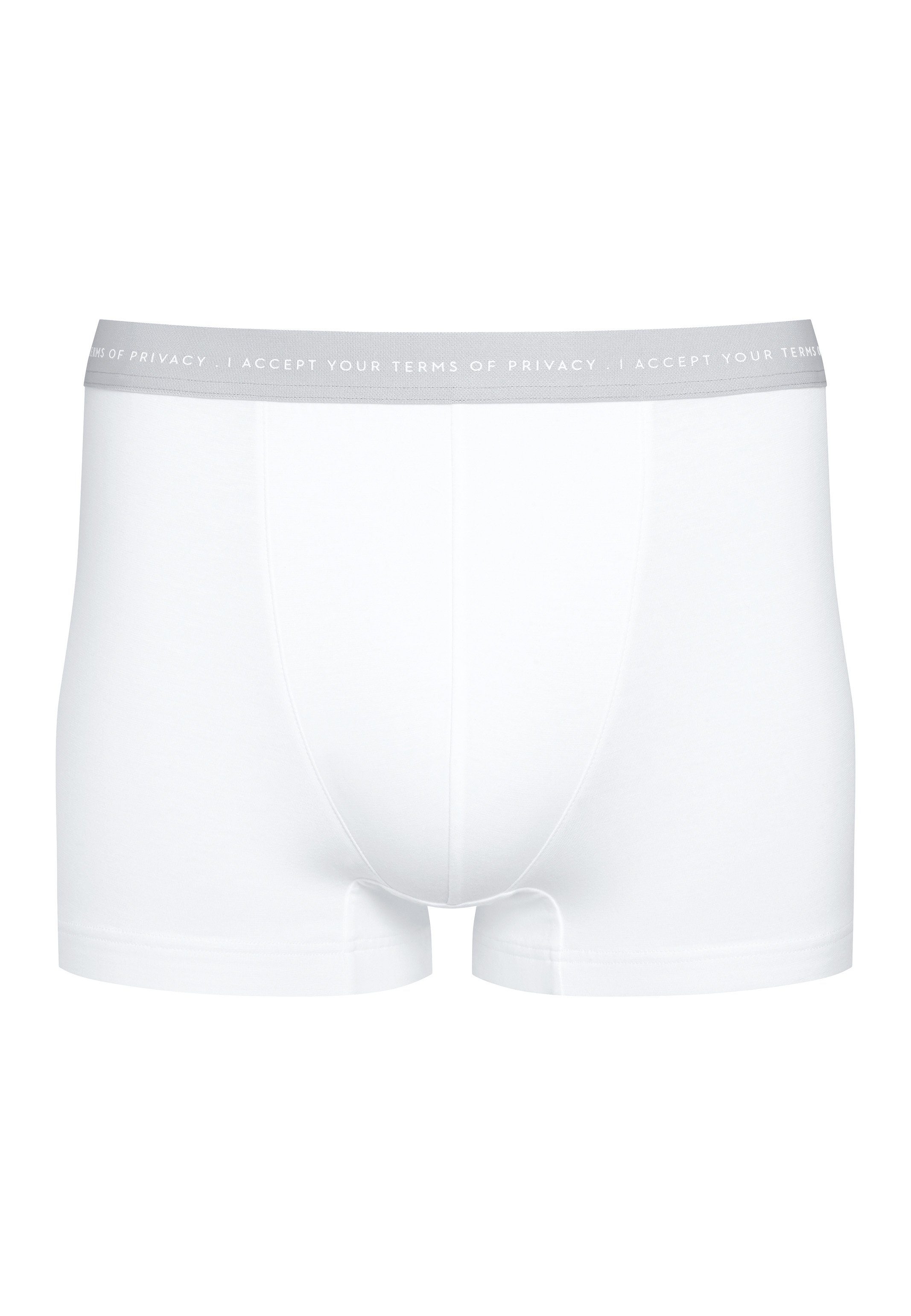 Mey Retro RE:THINK - Weiß Baumwolle - / Short Retro Ohne - Boxer Pant (1-St) Eingriff