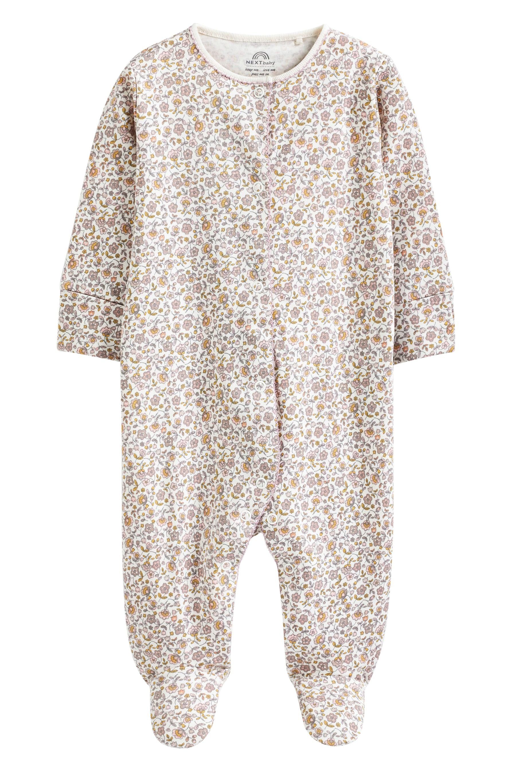 Neutral 5er-Pack aus Babyschlafanzüge Baumwolle Next (5-tlg) Schlafoverall