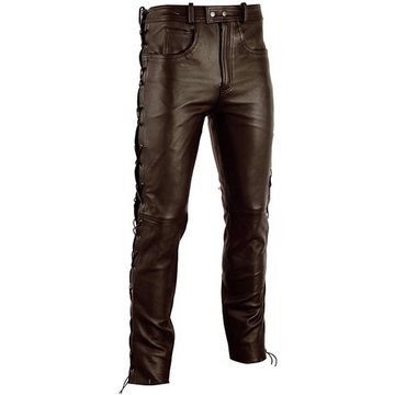 RadMasters Motorradhose GW860 Stylish Biker Lederjeans aus Büffelleder