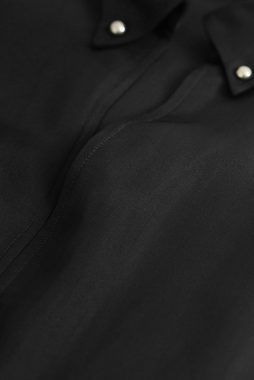 Next Kurzarmbluse Premium-Bluse mit V-Ausschnitt und kurzen Ärmeln (1-tlg)