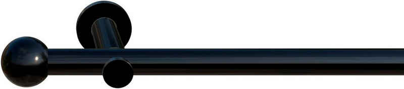 Gardinenstange Colombes, indeko, Ø 20 mm, 1-läufig, Wunschmaßlänge, verschraubt, Komplett-Set inkl. Montagematerial