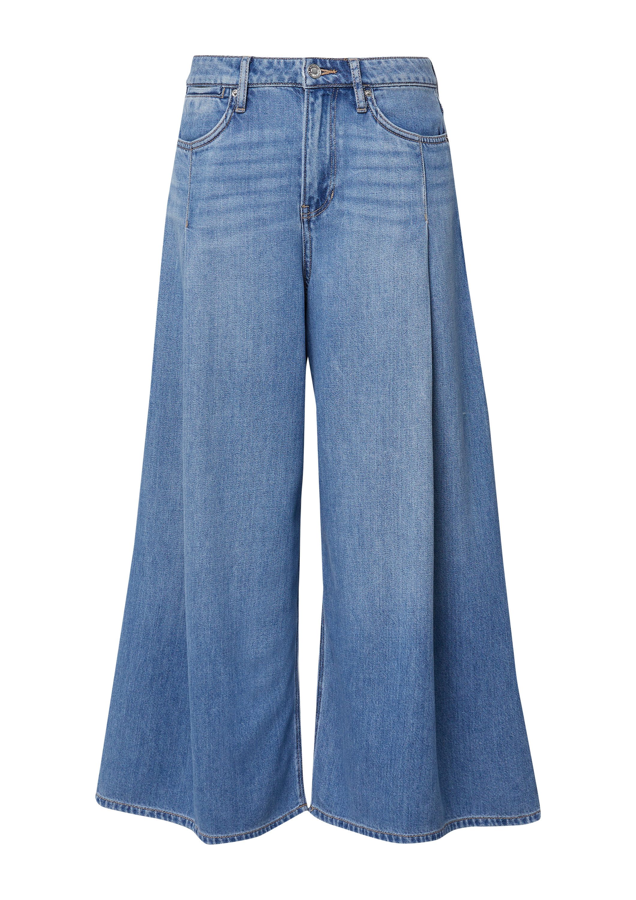s.Oliver Weite Jeans Jeans-Hose Weiche Jeans / Relaxed Fit / High Rise / Ex günstig online kaufen