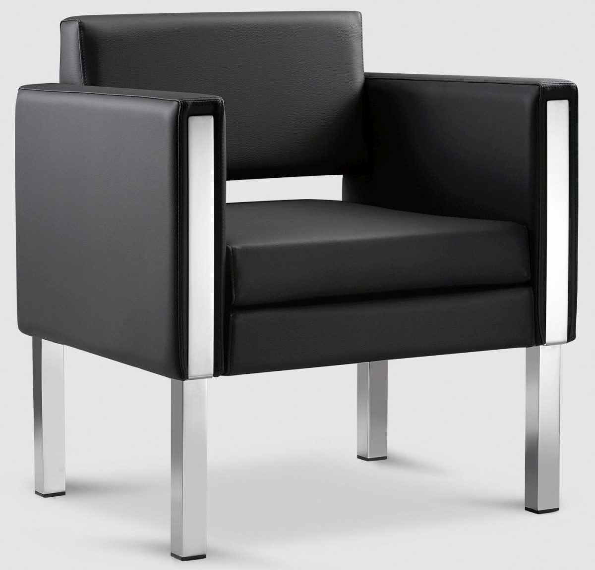 Bisley Stuhl Sessel Only Kunstleder HxBxT 73x70x63cm schwarz