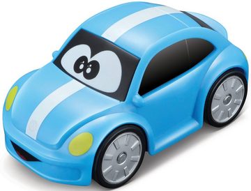 bbJunior Spiel-Parkgarage VW My 1st Carry Along Garage blau mit New Beetle, mit Licht und Sound