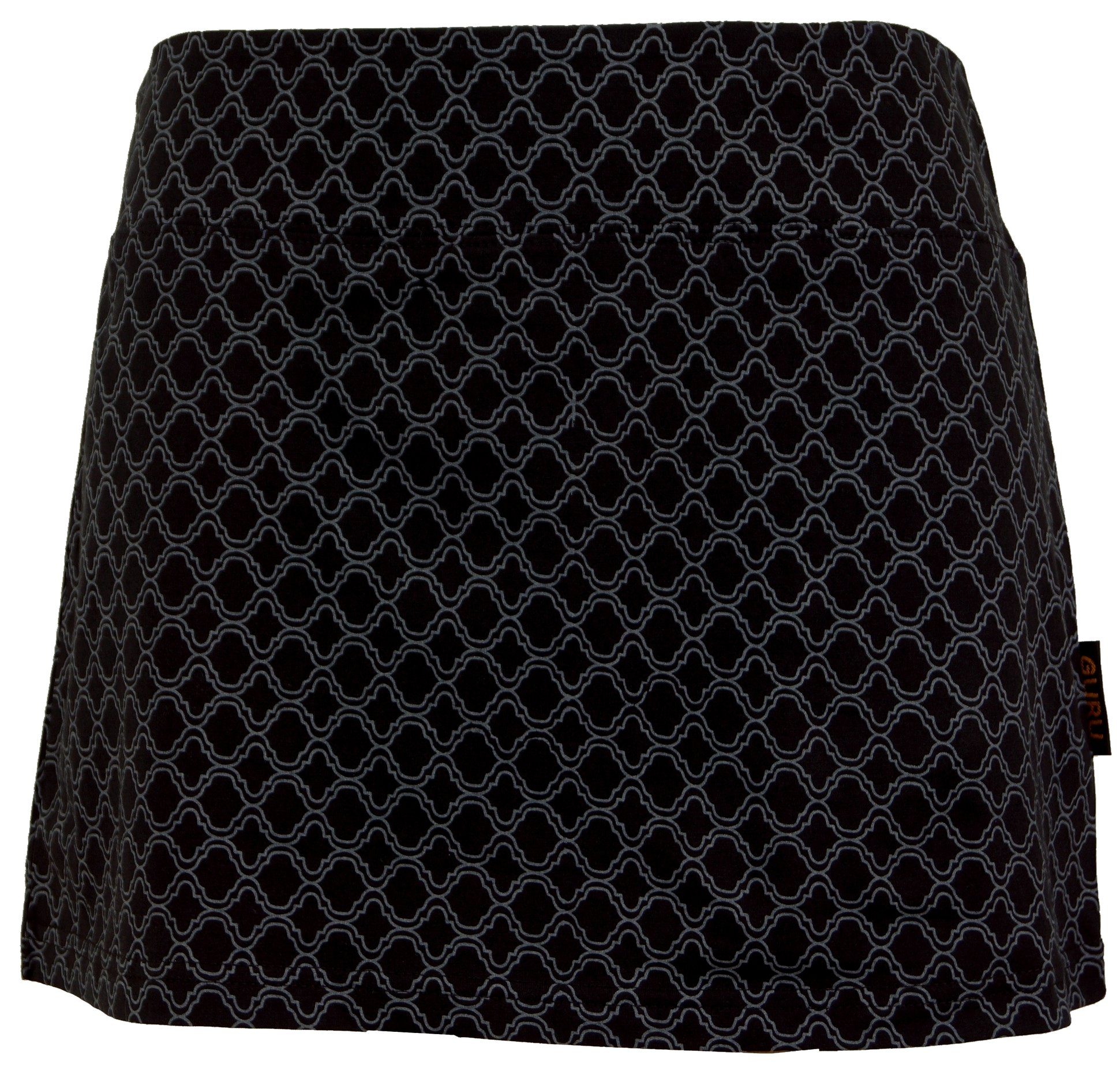 Guru-Shop Minirock Minirock aus Bio-Baumwolle, Hüftschmeichler,.. alternative Bekleidung