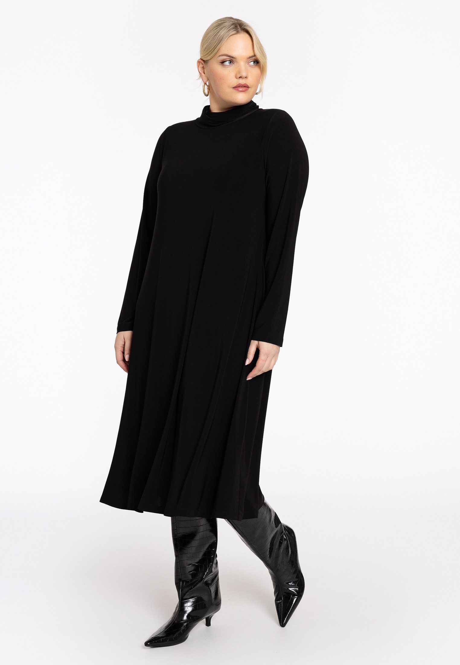 YOEK A-Linien-Kleid Damen Kleid Große Größen günstig online kaufen