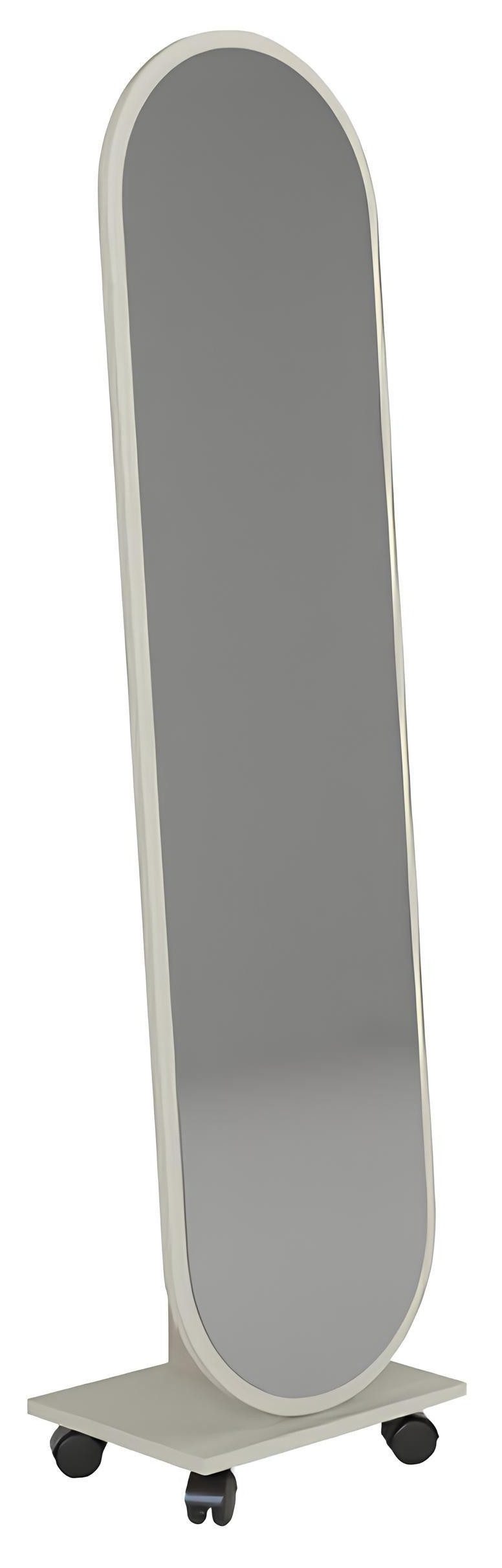 JVmoebel Standspiegel Stilvoller weißer Spiegel Schlafzimmer Standspiegel Steh Jugendzimmer, Made in Europa