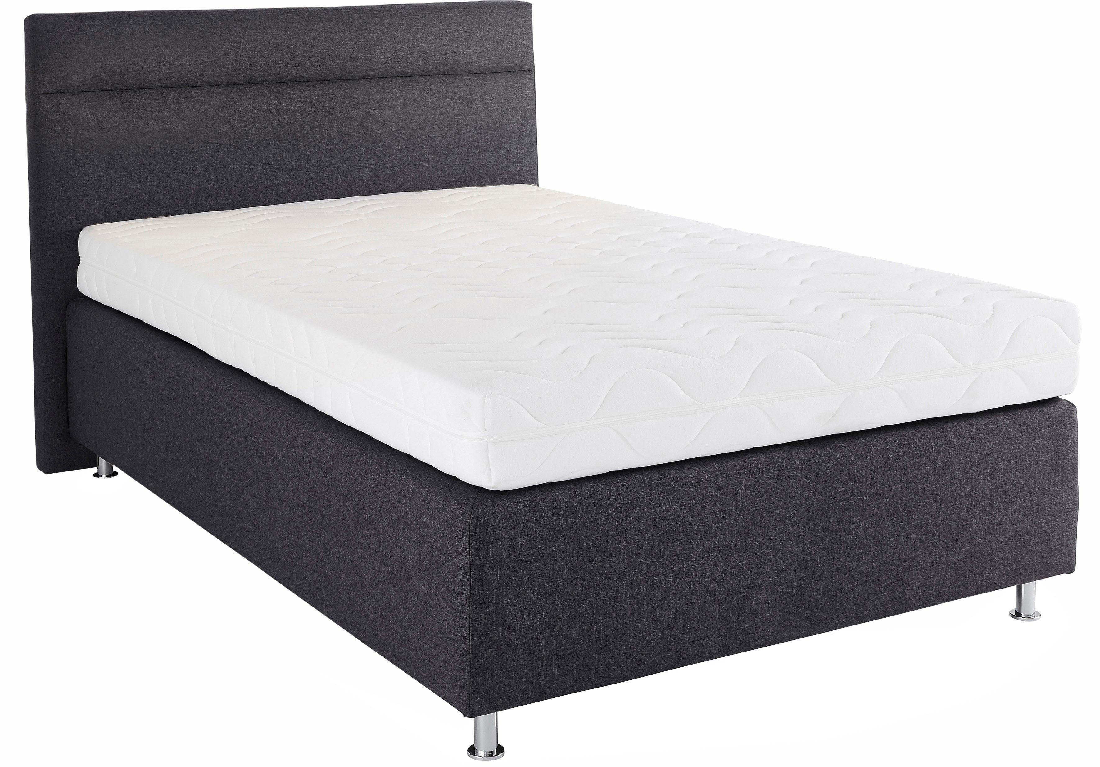 Westfalia Schlafkomfort Boxspringbett wahlweise mit LED-Beleuchtung günstig online kaufen